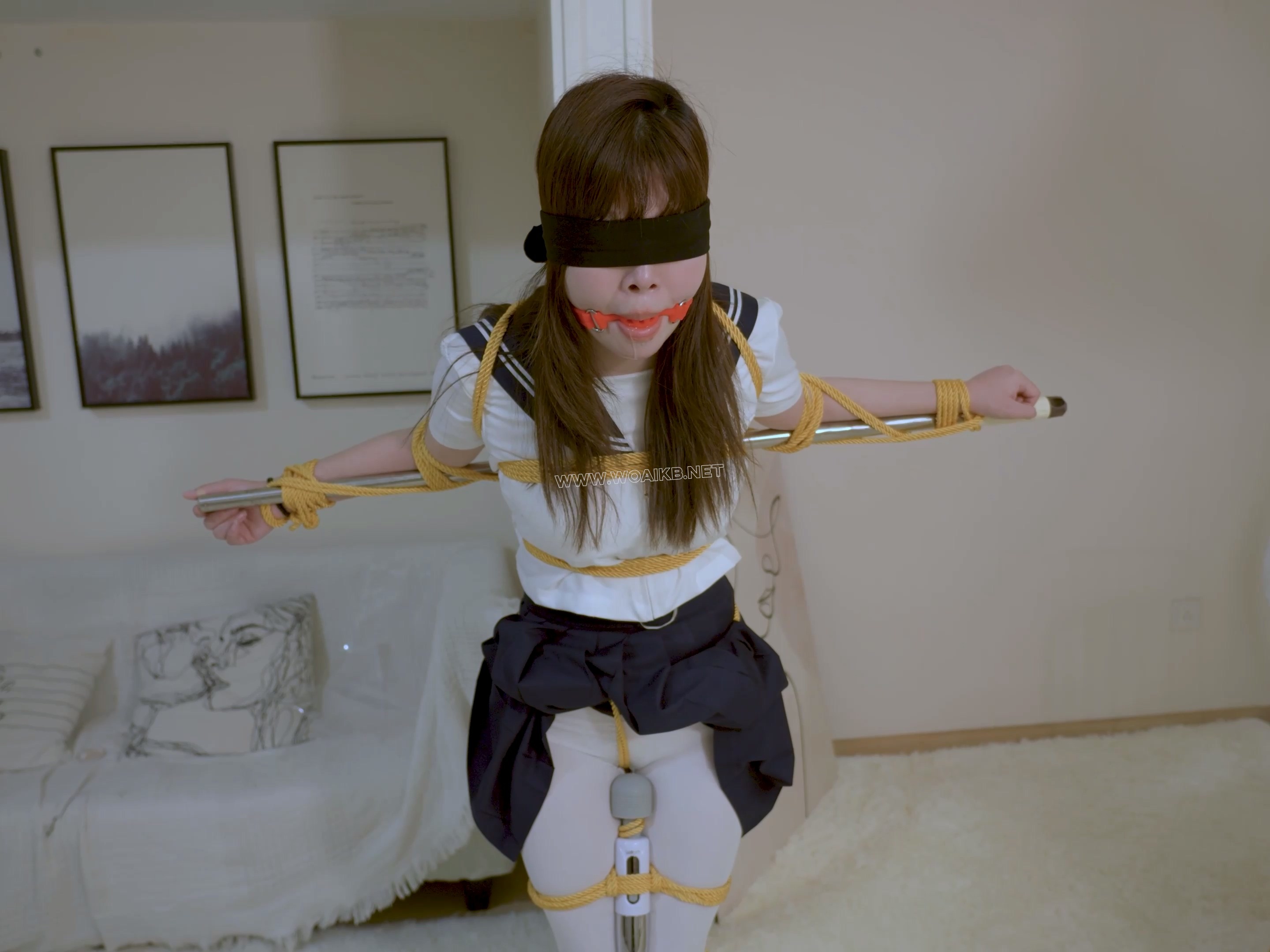 糖果白丝体操服+白丝JK闯关捆绑震动 预览图