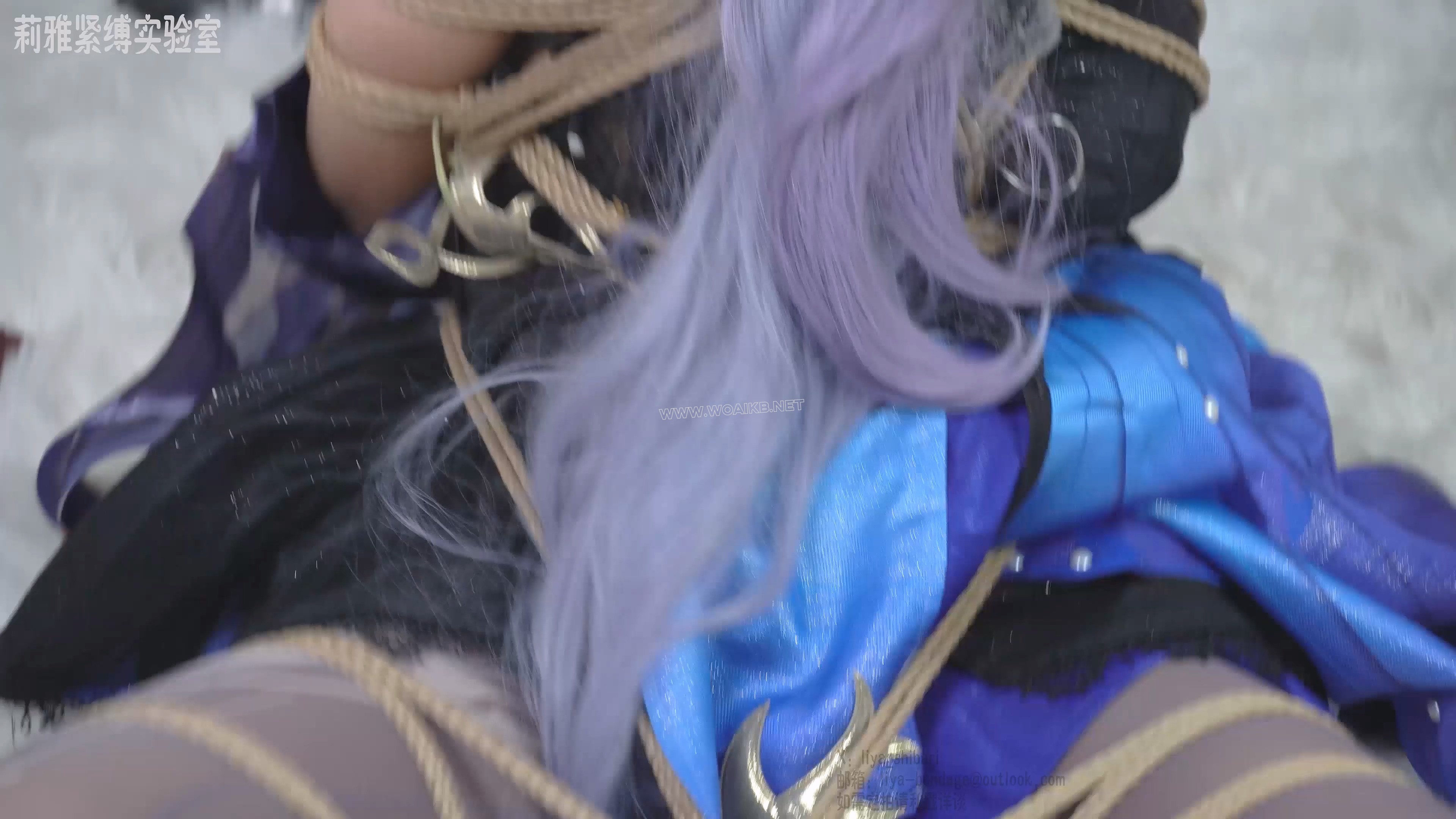 落难的玉衡星 DIDcosplay棒子紧缚堵嘴封嘴单腿吊蛋蛋强膏呼吸抑制黑丝 预览图