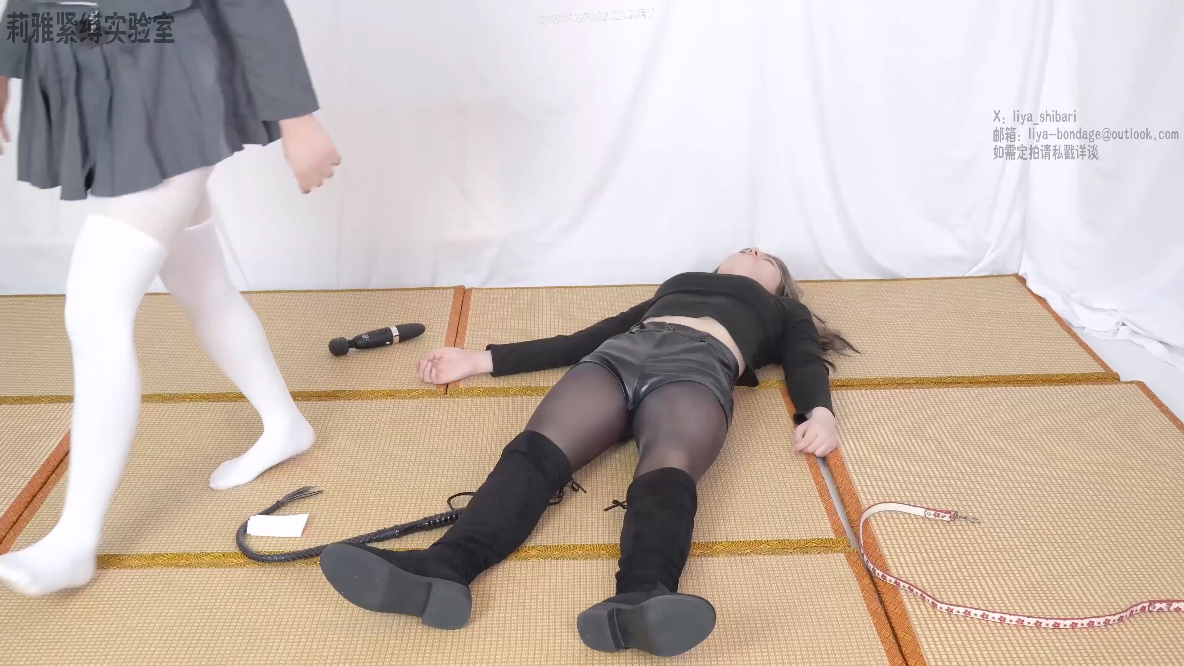 女王遭反杀 微剧情反杀紧缚昏迷TK丝袜堵嘴口球眼罩棒子强膏黑丝白丝肉丝 预览图