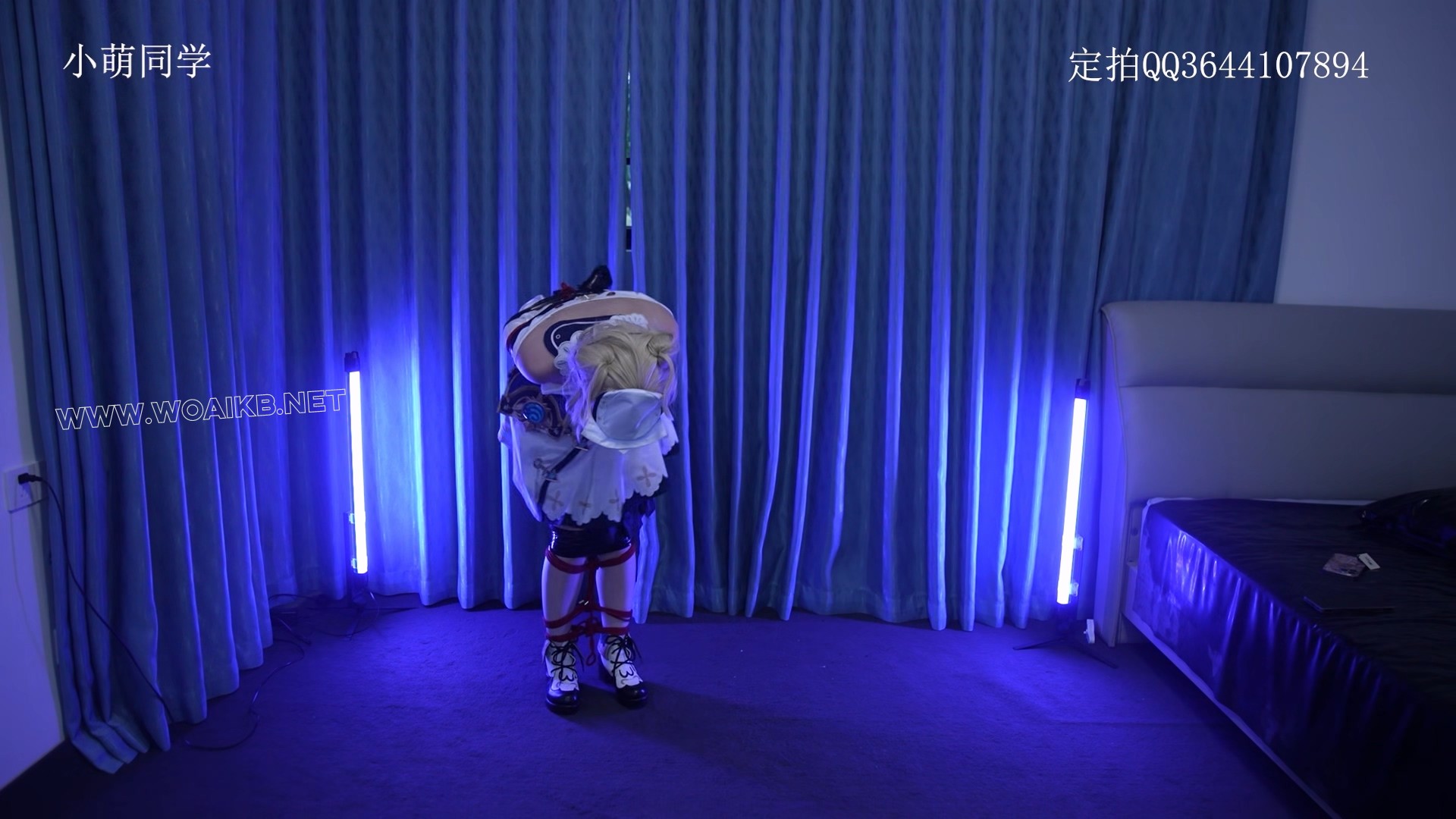 【小萌同学】定拍coser面试被绑玩弄，K9，全包木乃伊呼吸控制 预览图