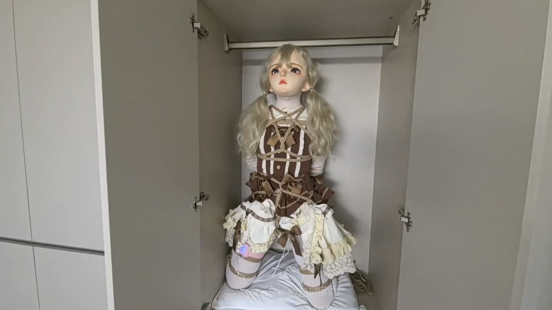 ◤人偶女友◢P机ZW都能GC三次真是饥渴坏了，可爱的娃娃里面藏着的是痛苦面具，完美... 预览图 13