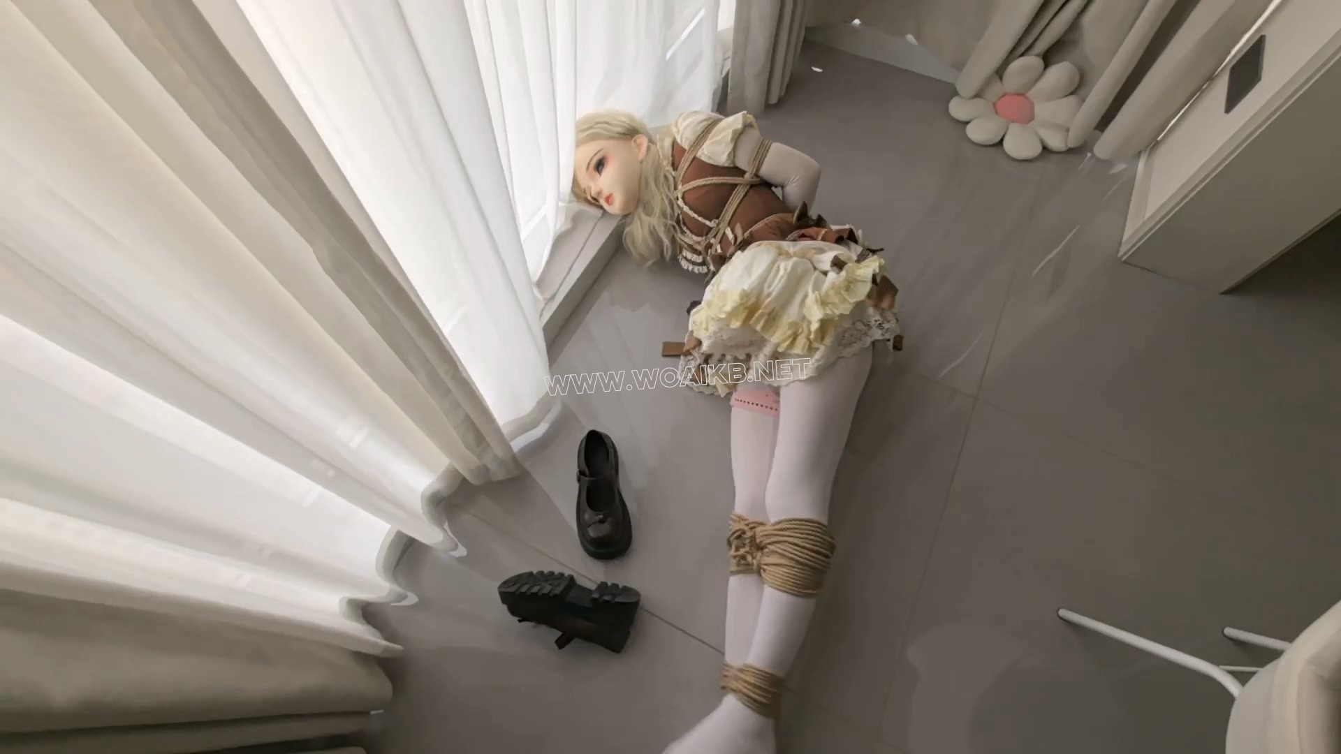 ◤人偶女友◢P机ZW都能GC三次真是饥渴坏了，可爱的娃娃里面藏着的是痛苦面具，完美... 预览图 10