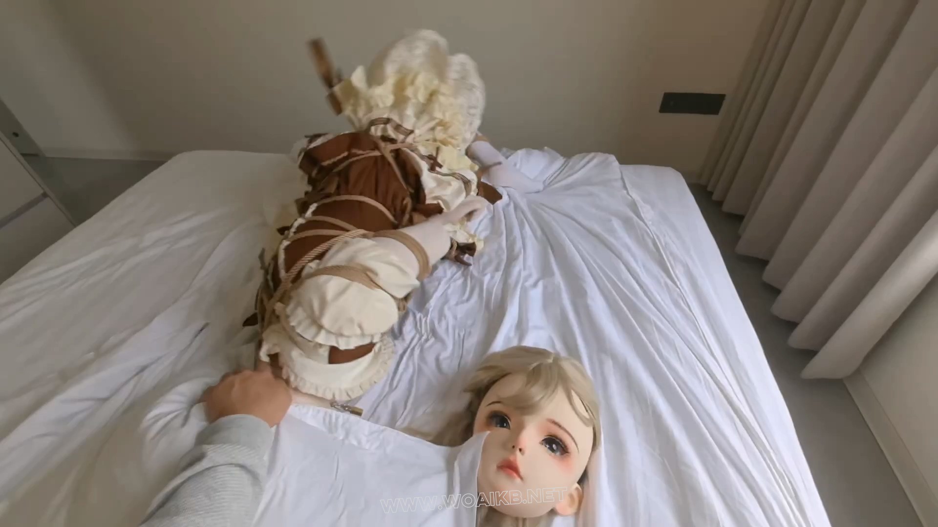 ◤人偶女友◢P机ZW都能GC三次真是饥渴坏了，可爱的娃娃里面藏着的是痛苦面具，完美... 预览图 18