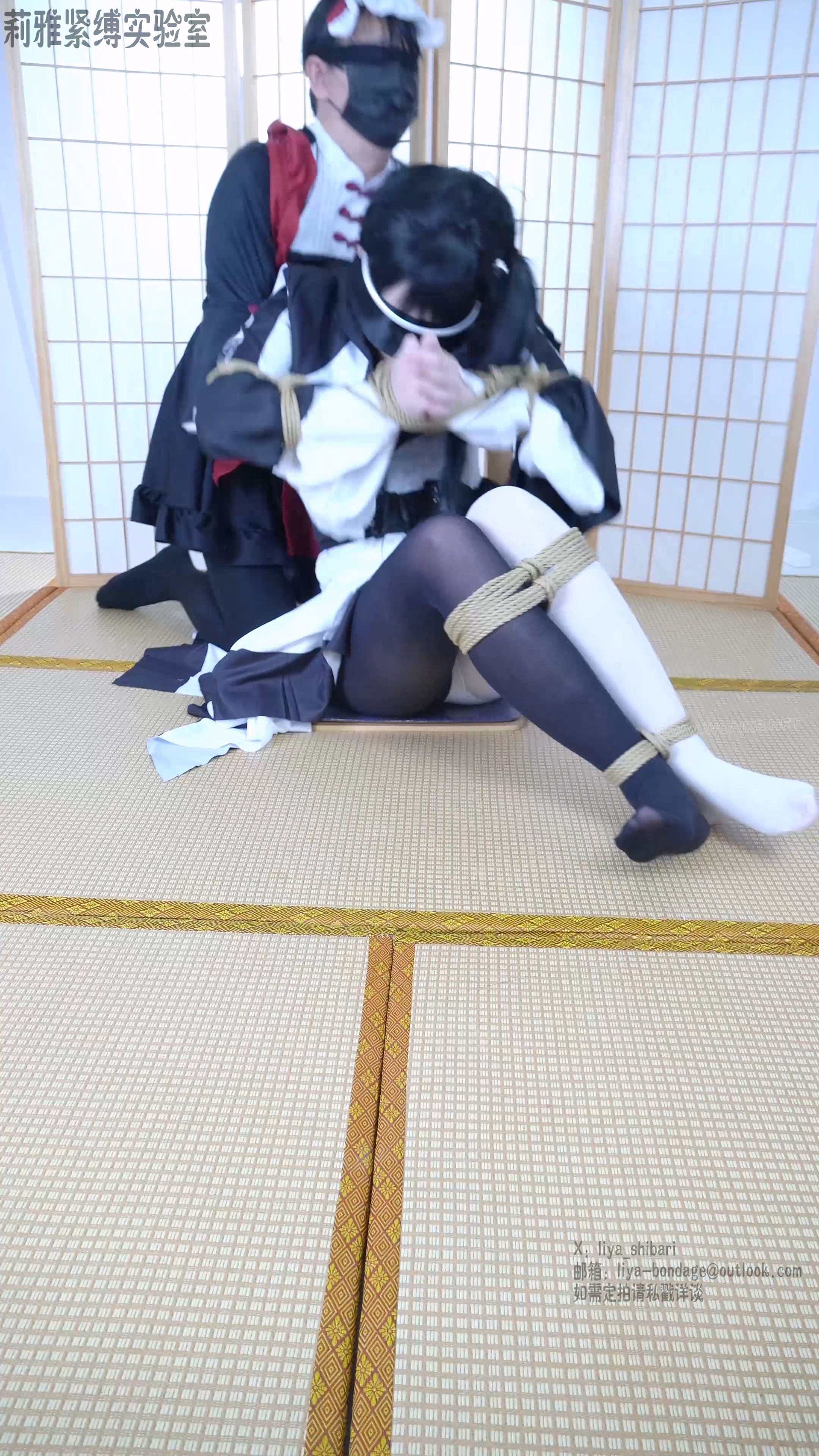 茨姆莉痒刑挑战 cosplayTK黑丝白丝 预览图 13
