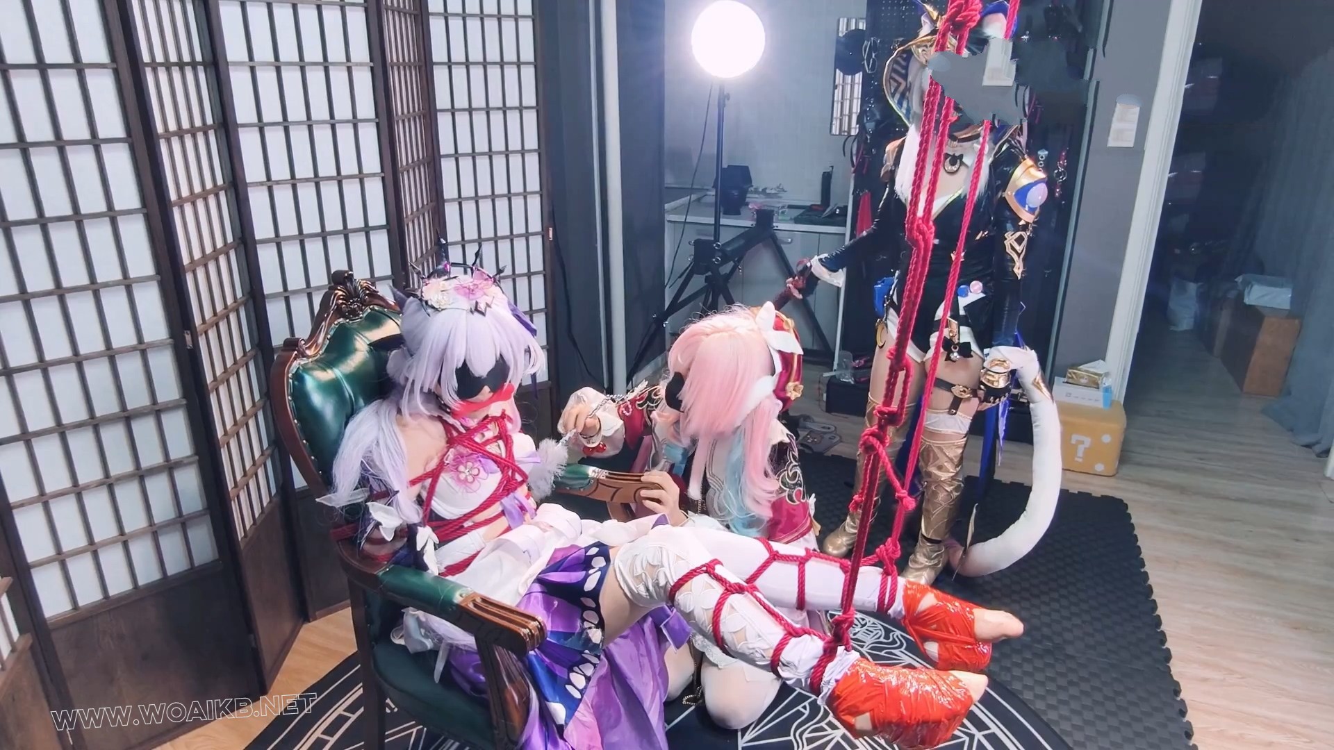 【妙妙X依依X多比】【赛飞儿X暇蝶X风堇 原创TK剧情 三女互玩 tk qg一小时剧情大作！】 预览图 8