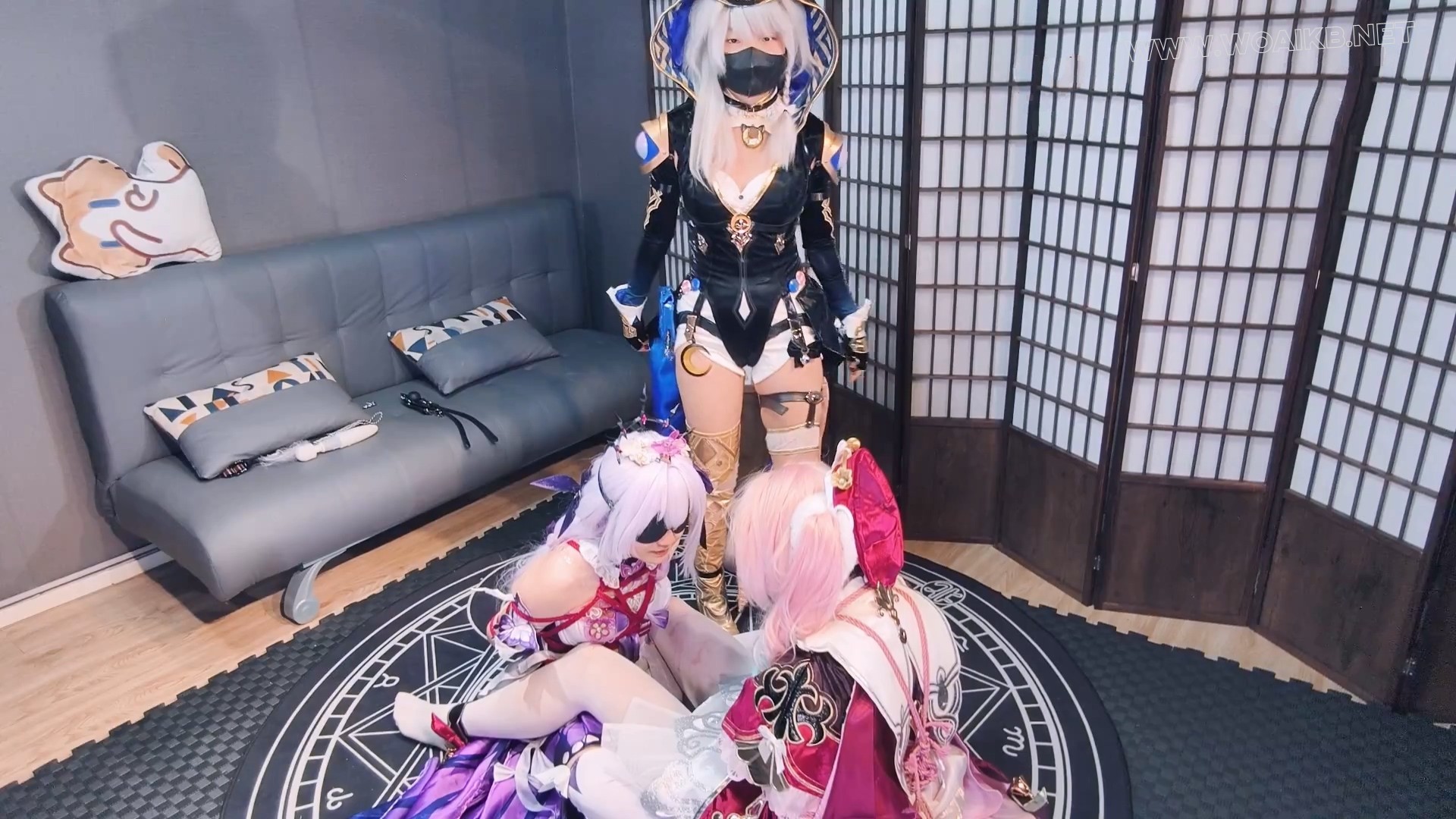 【妙妙X依依X多比】【赛飞儿X暇蝶X风堇 原创TK剧情 三女互玩 tk qg一小时剧情大作！】 预览图 16