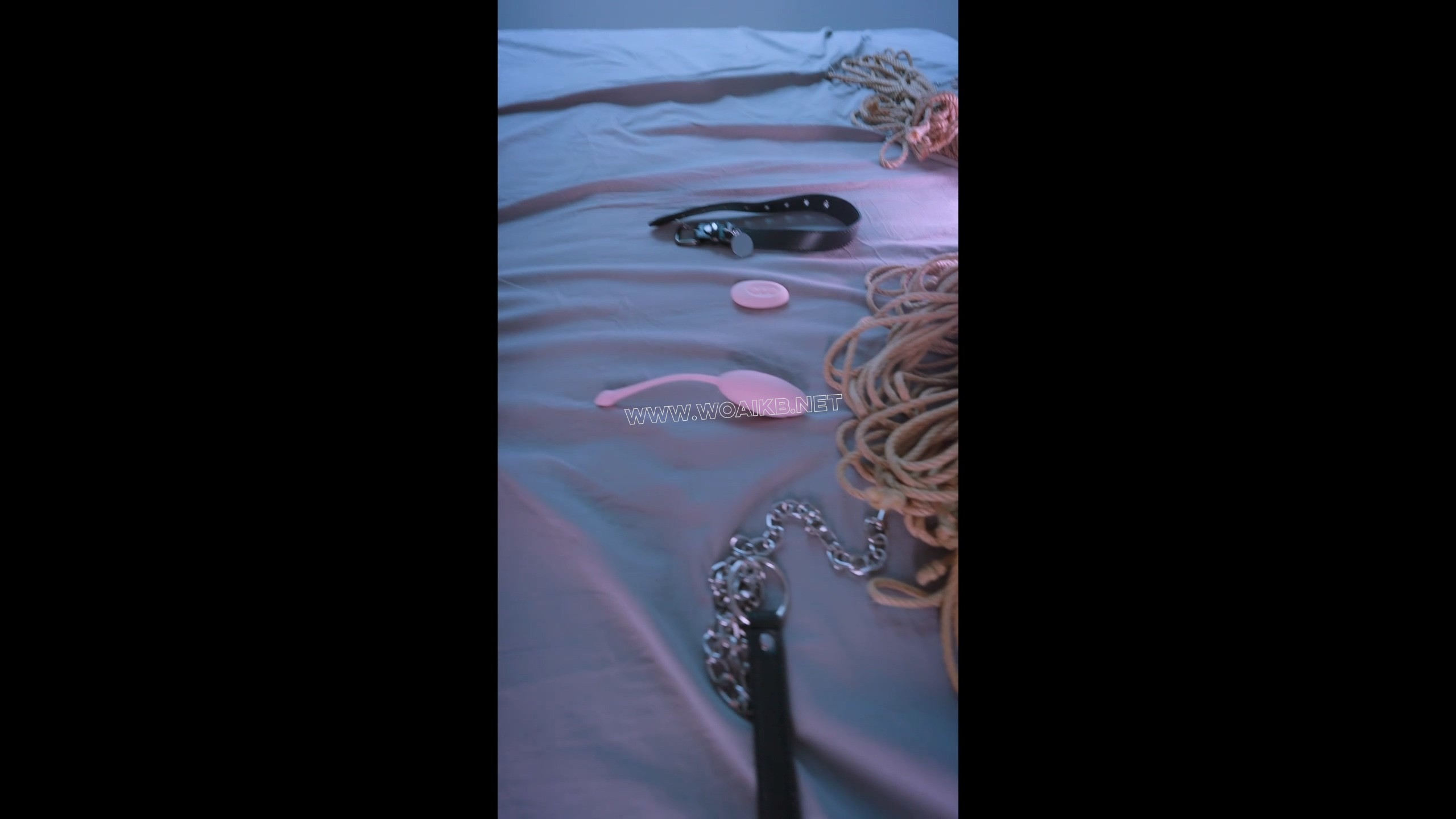 《Ol捆绑日记3》女友出差回到家完成男友的任务,自缚+粉色假Y口球+半脸面具+三竖屏...