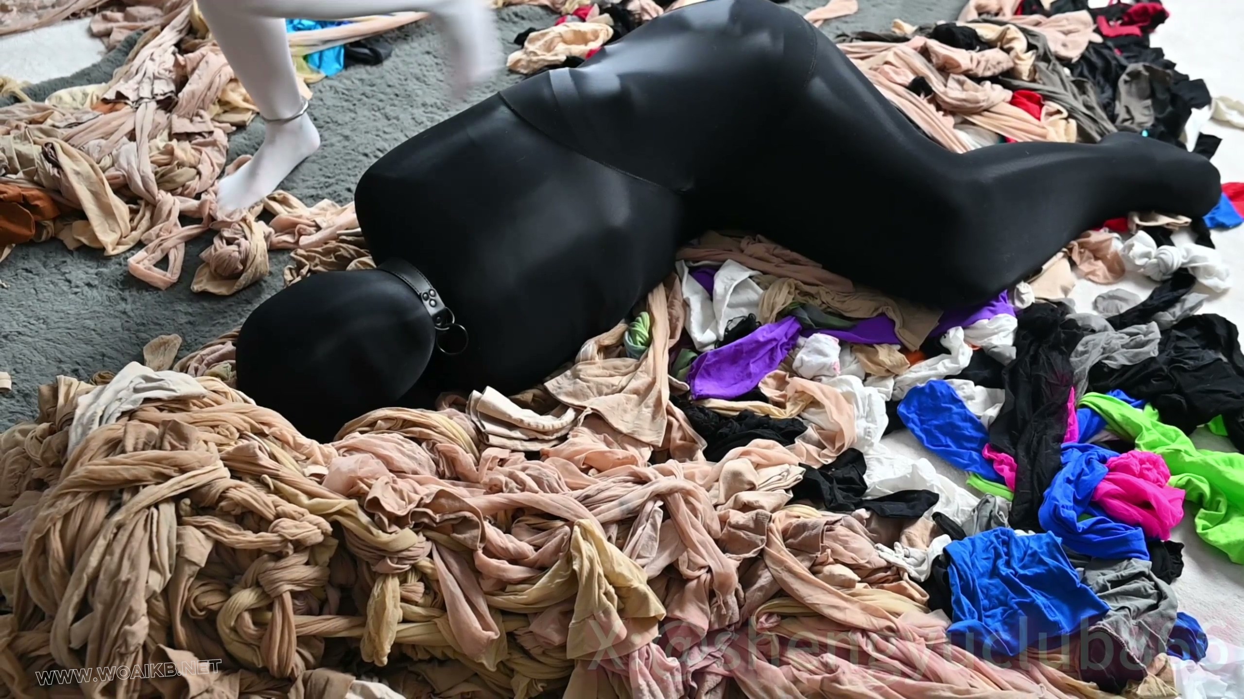 新人啾啾的丝袜地狱 双人体操服束缚 国庆一小时超长特辑 预览图 20