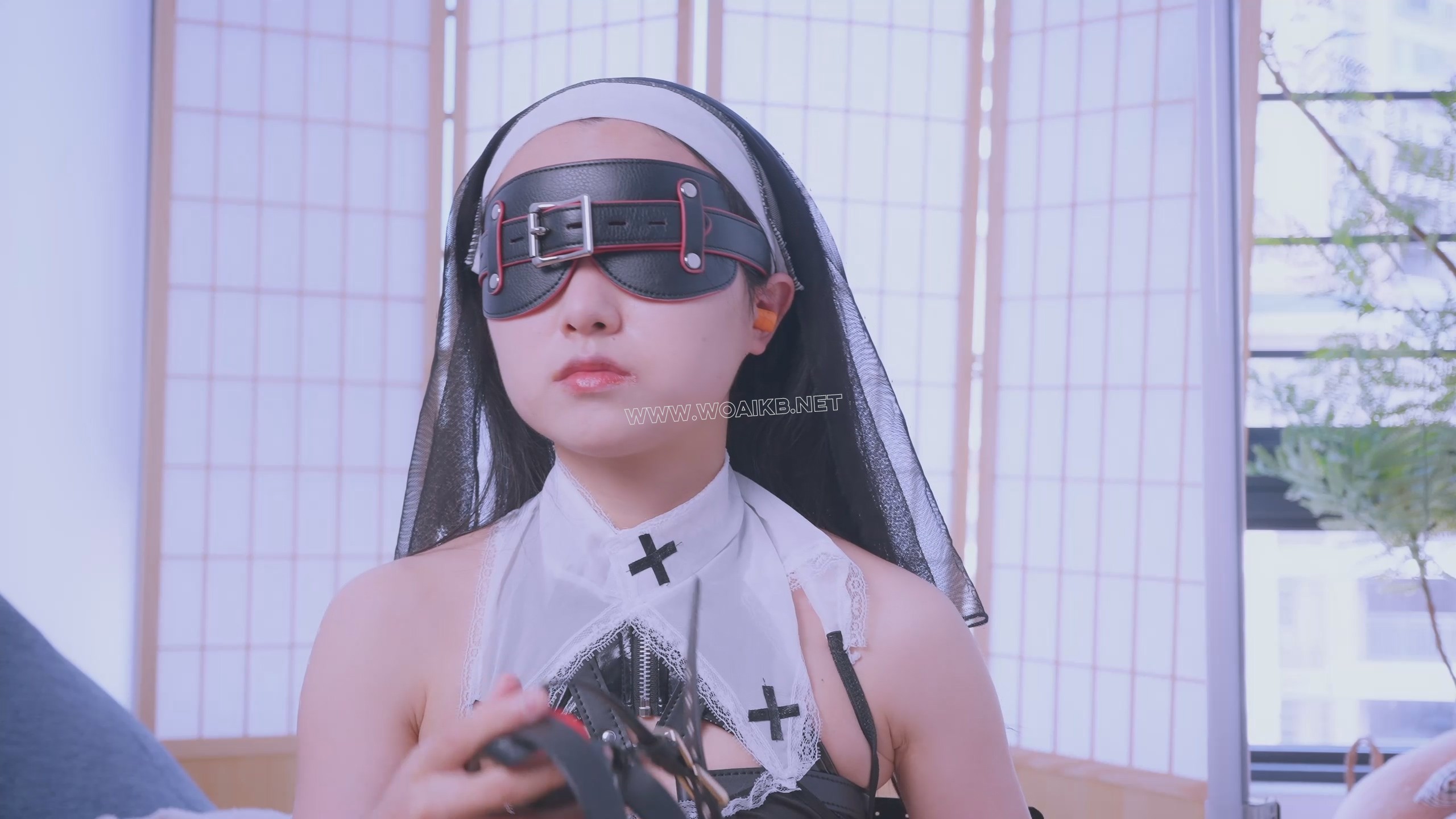 《修女绑架计划2》修女第二弹！大胸皮衣+视觉双重剥夺，眼 预览图 7