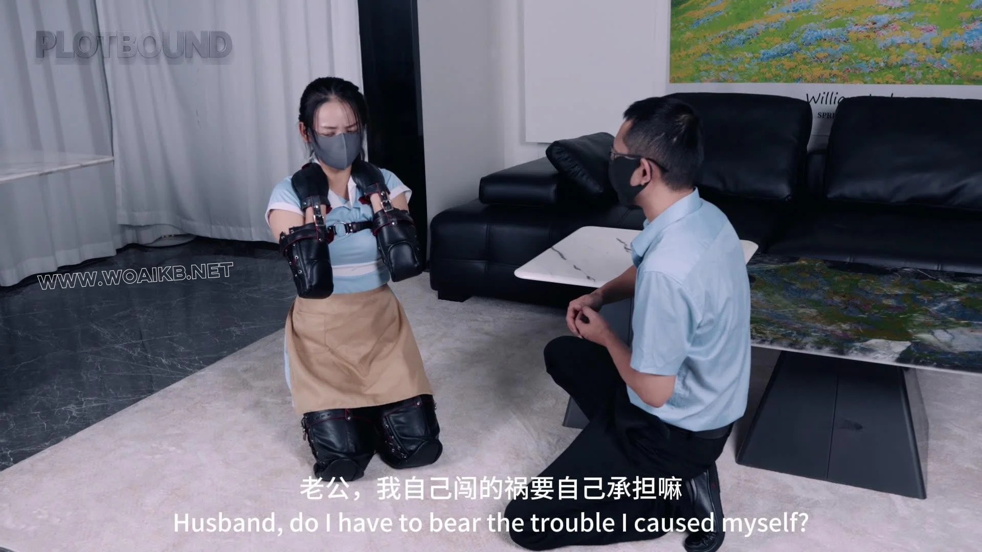 代替宠物的人妻护理（第四集）明面上的陪伴，暗地里越来 预览图