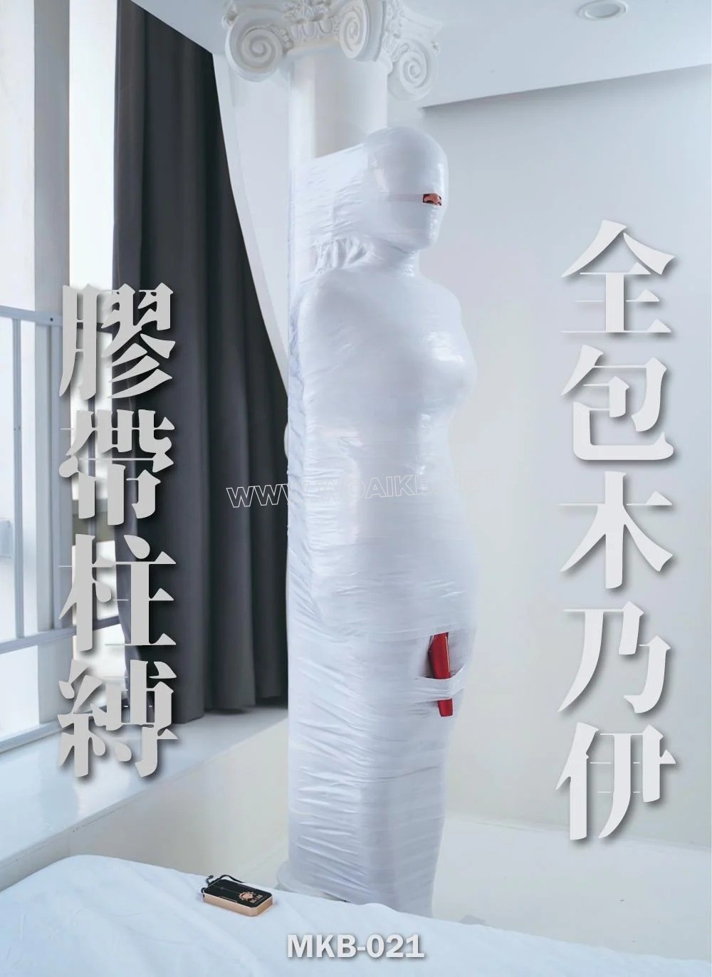 柱缚胶带全包木乃伊 封面图
